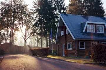 Close to Town Cabin House